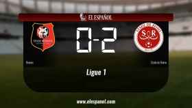 El Stade de Reims derrotó al Rennes por 0-2
