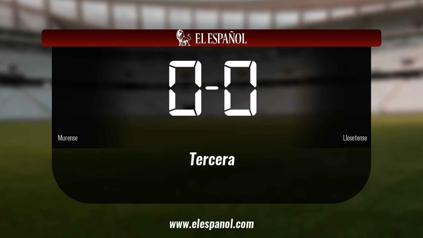 El Murense no pudo conseguir la victoria ante el Llosetense (0-0)