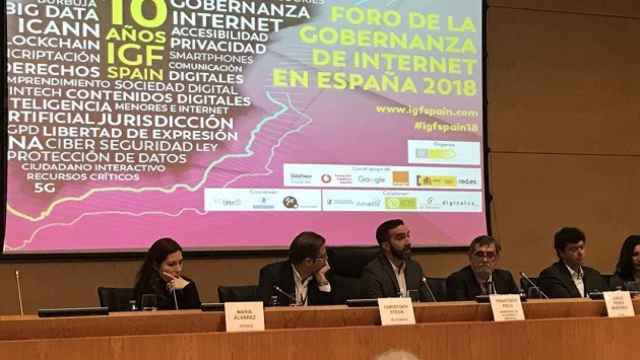 Acto inaugural del Foro de la Gobernanza en Internet (IGF Spain)