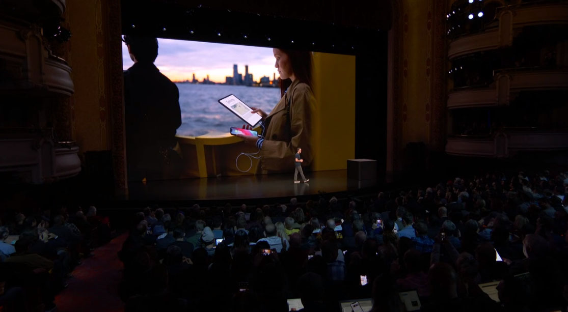cargar iphone con el ipad pro