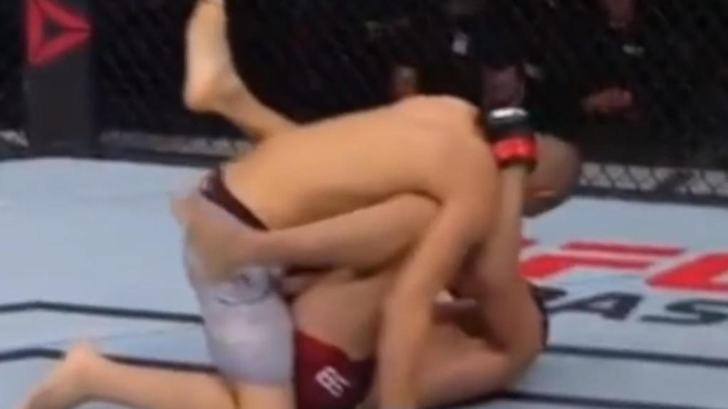 Combate entre Taleb y Strickland