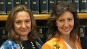 Marta y Cristina Álvarez, accionistas de El Corte Inglés e hijas de Isidoro Álvarez.