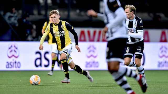 Odegaard, en un partido con el Vitesse. Foto: Vitesse.nl