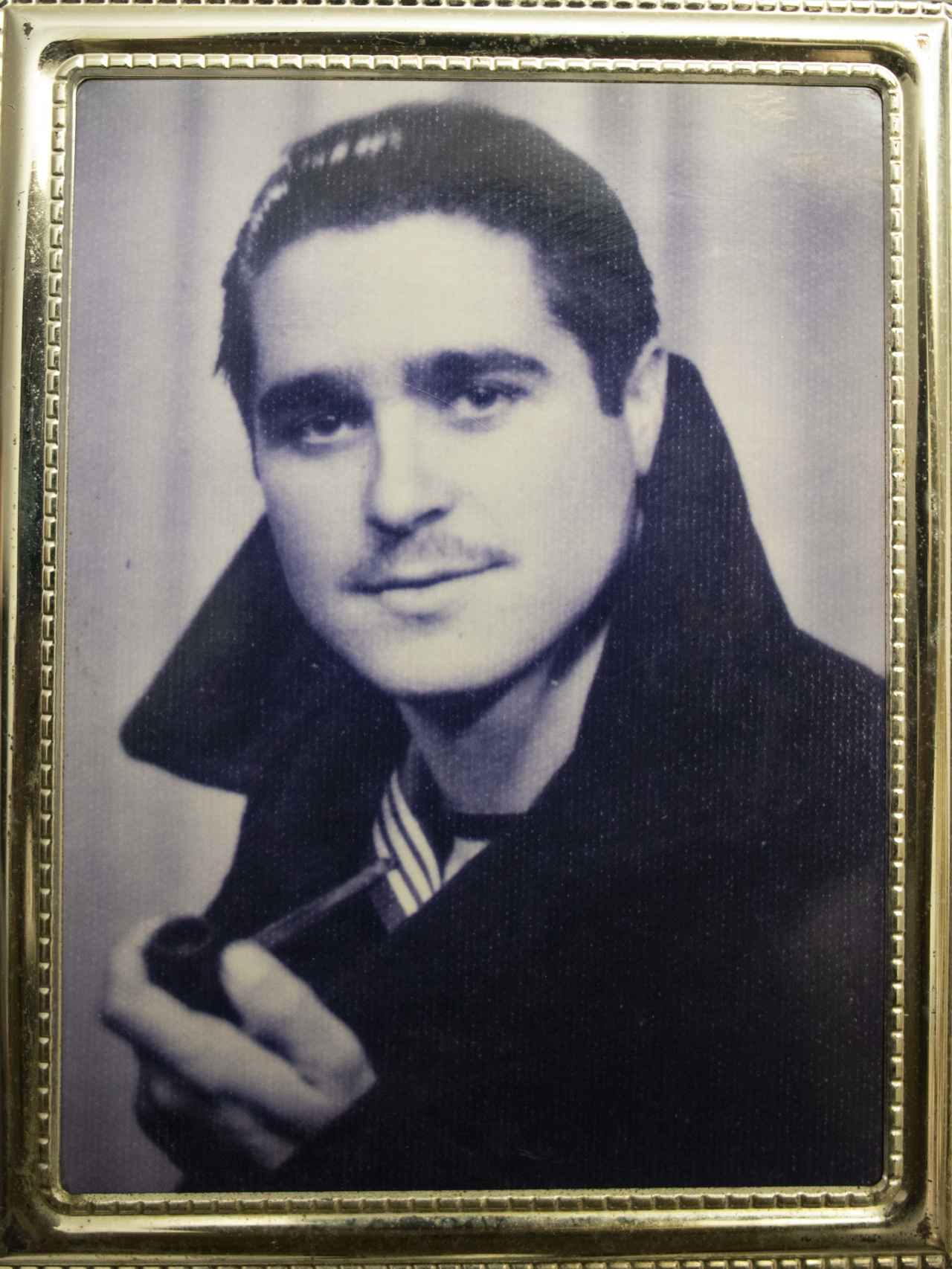 José Vega en su juventud.