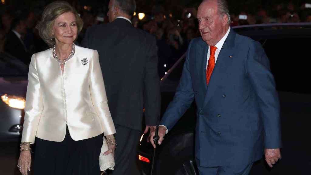 Los reyes eméritos acuden al concierto en honor a la reina Sofía.