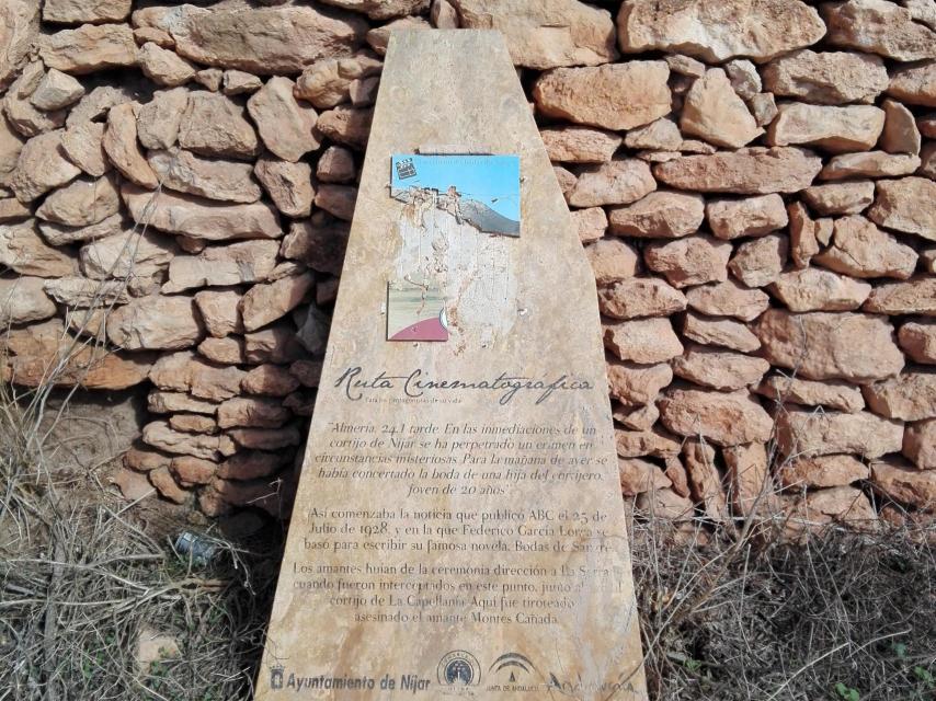 Lugar exacto donde interceptaron a la pareja y mataron a Curro Montes