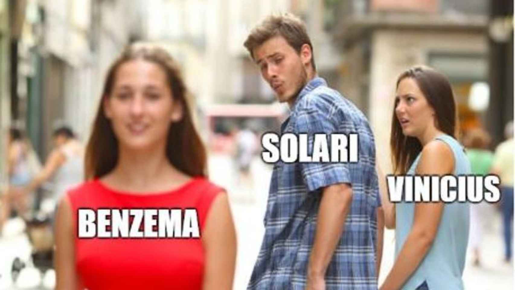 Solari apostó por Benzema de inicio.