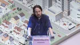 Pablo Iglesias en el gran encuentro municipalista