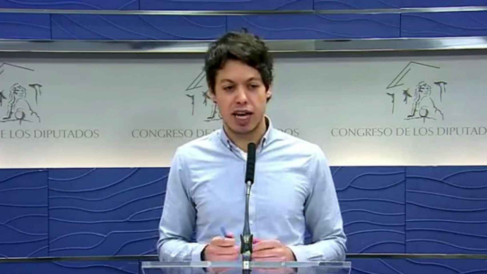 Segundo González, diputado de Podemos por Asturias.