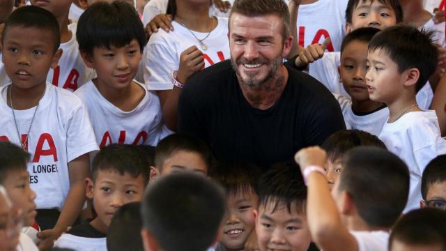 David Beckham en Bangkok