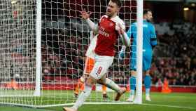 Aaron Ramsey con el Arsenal
