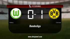 El Wolfsburg 0-1 Borussia Dortmund