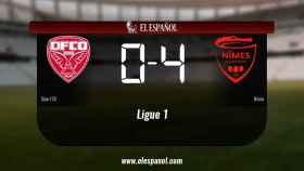 El Nîmes derrotó al Dijon FCO por 0-4