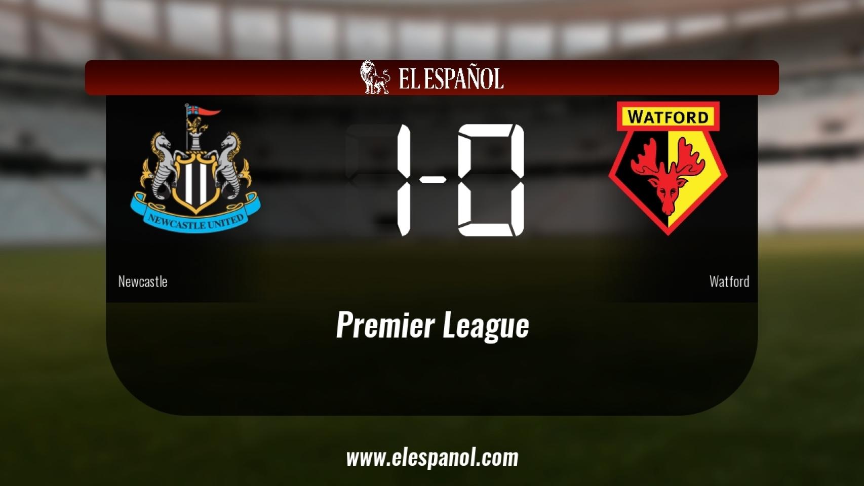 Triunfo del Newcastle por 1-0 ante el Watford