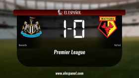 Triunfo del Newcastle por 1-0 ante el Watford
