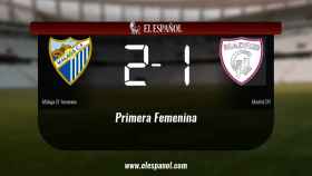 Los tres puntos se quedaron en casa: Málaga 2-1 Madrid CFF