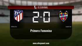 El Atlético de Madrid Femenino se lleva la victoria en su casa al ganar al Levante