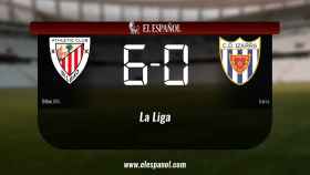 Triunfo del Bilbao Ath. por 6-0 ante el Izarra
