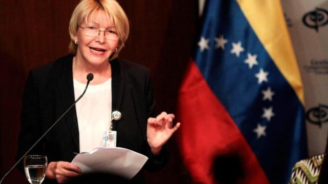 La ex fiscal general de Venezuela, Luisa Ortega Díaz.