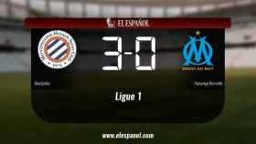 El Montpellier venció en su estadio al Olympique Marseille