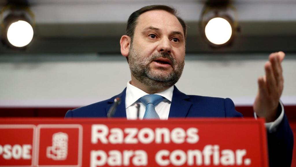 El ministro de Fomento, José Luis Ábalos.