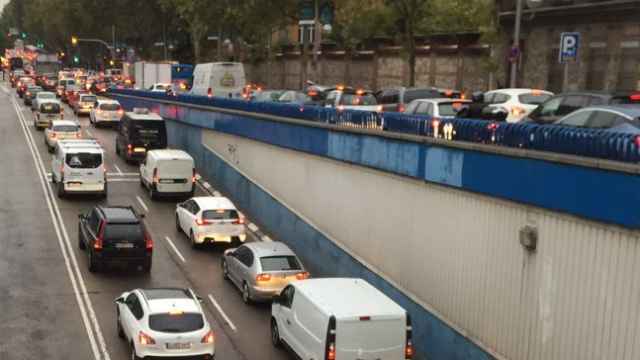 Atascazo en Madrid: cuatro túneles cerrados y cinco accidentes colapsan las carreteras por la lluvia