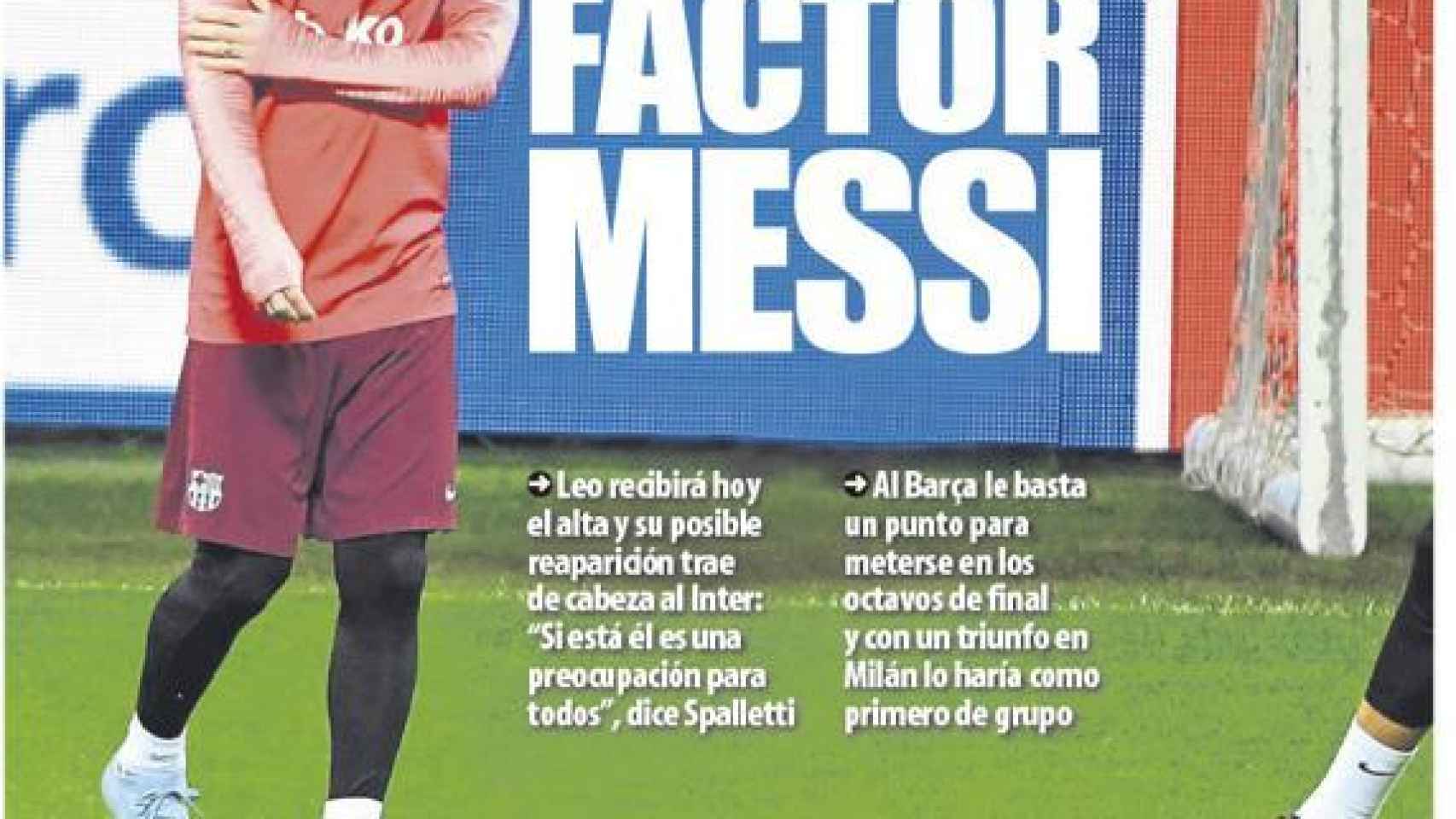 Portada del diario Mundo Deportivo (06/11/2018)