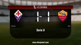 La Fiorentina no pudo conseguir la victoria ante la Roma (1-1)