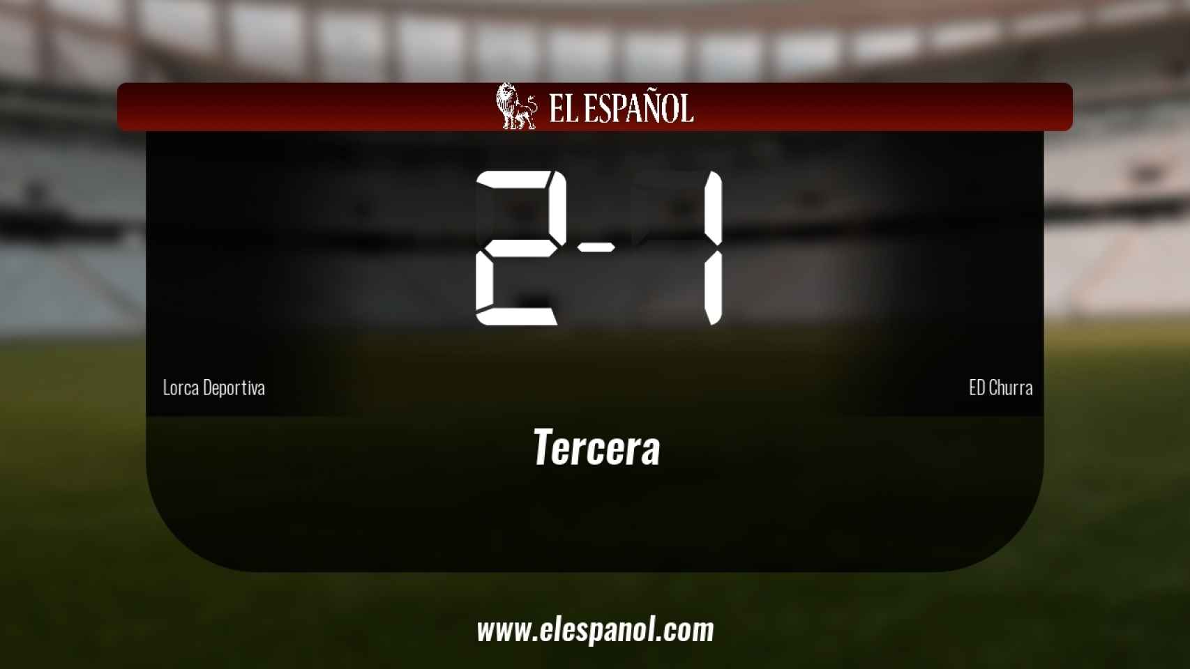 Los tres puntos se quedaron en casa: Lorca Deportiva 2-1 Churra