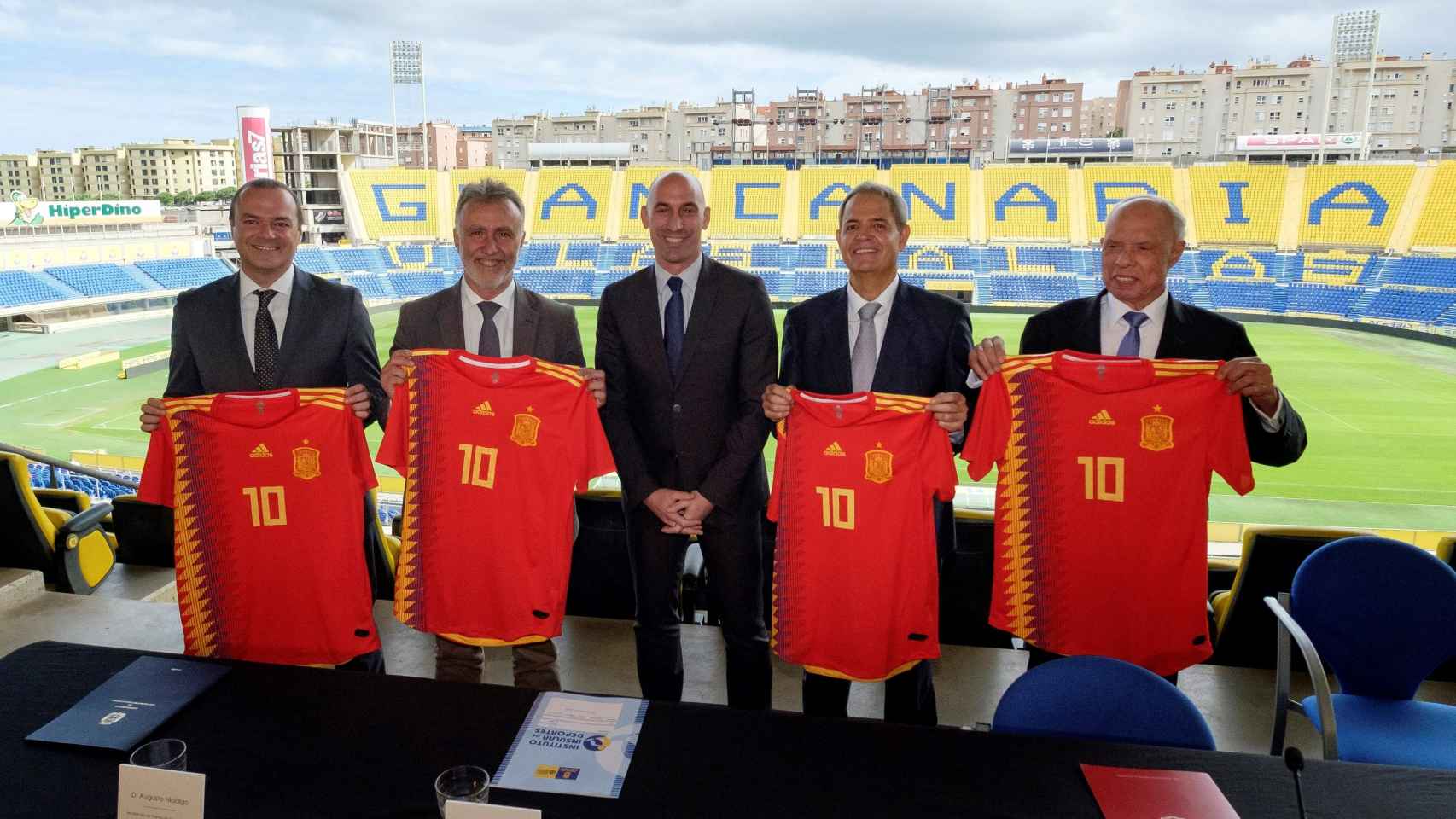Presentación en rueda de prensa el partido amistoso que disputa España contra Bosnia el domingo 18 de noviembre