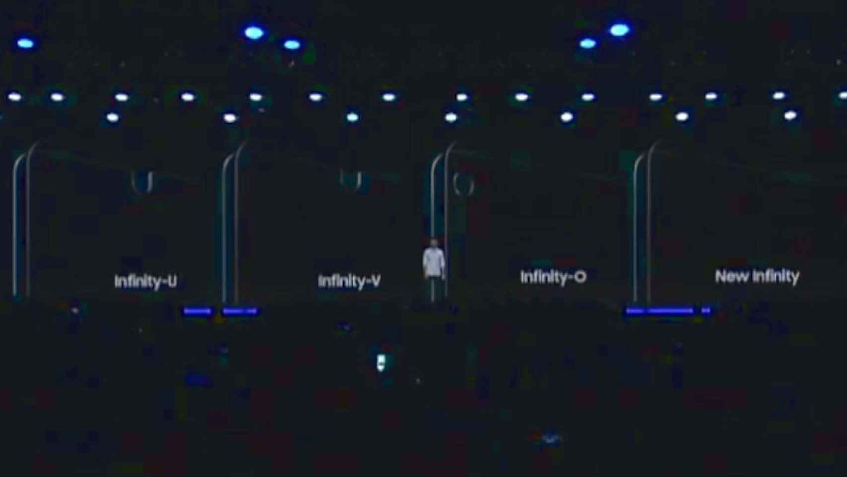 Samsung enseña su tres nuevos notch diferentes y puede que flipes