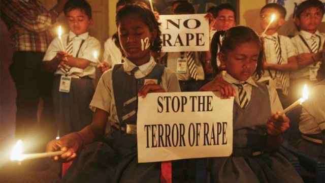 Manifiestación contra la violaciones en India