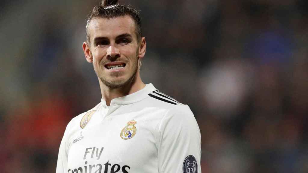 Gareth Bale se lamenta por una ocasión perdida