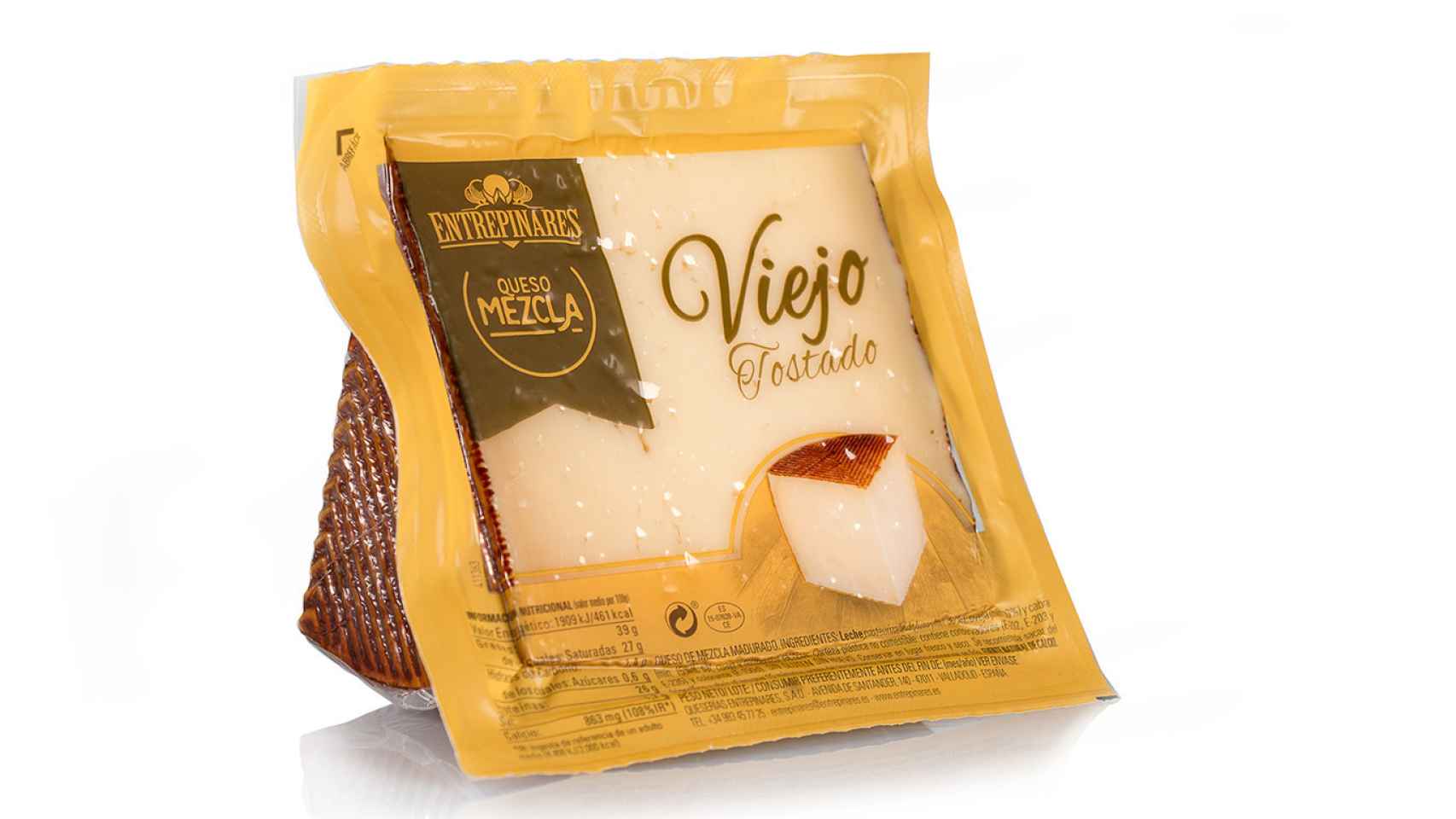 El queso Viejo Tostado de Entrepinares que comercializa Mercadona.
