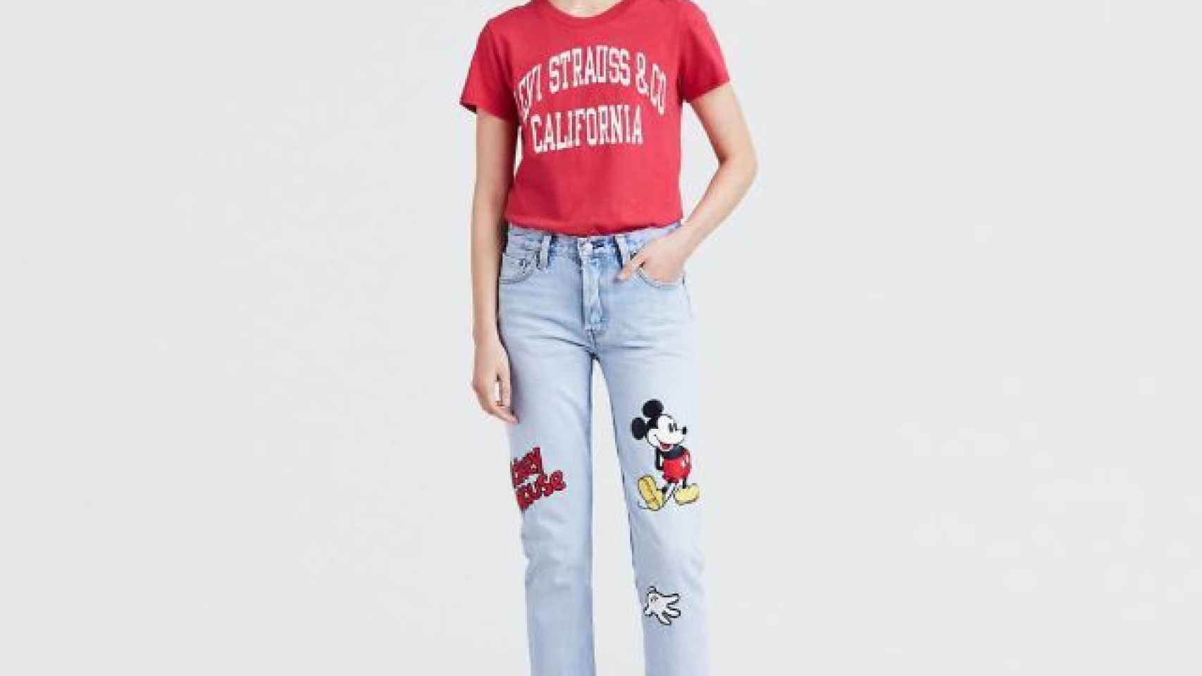 Pantalones de Mickey Mouse de Levis.