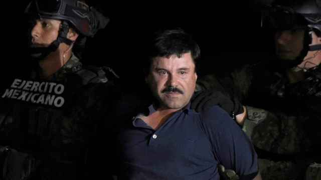 Joaquín Archivaldo Guzmán Loera, 'El Chapo', duranta su extradición a EEUU en enero de 2017.