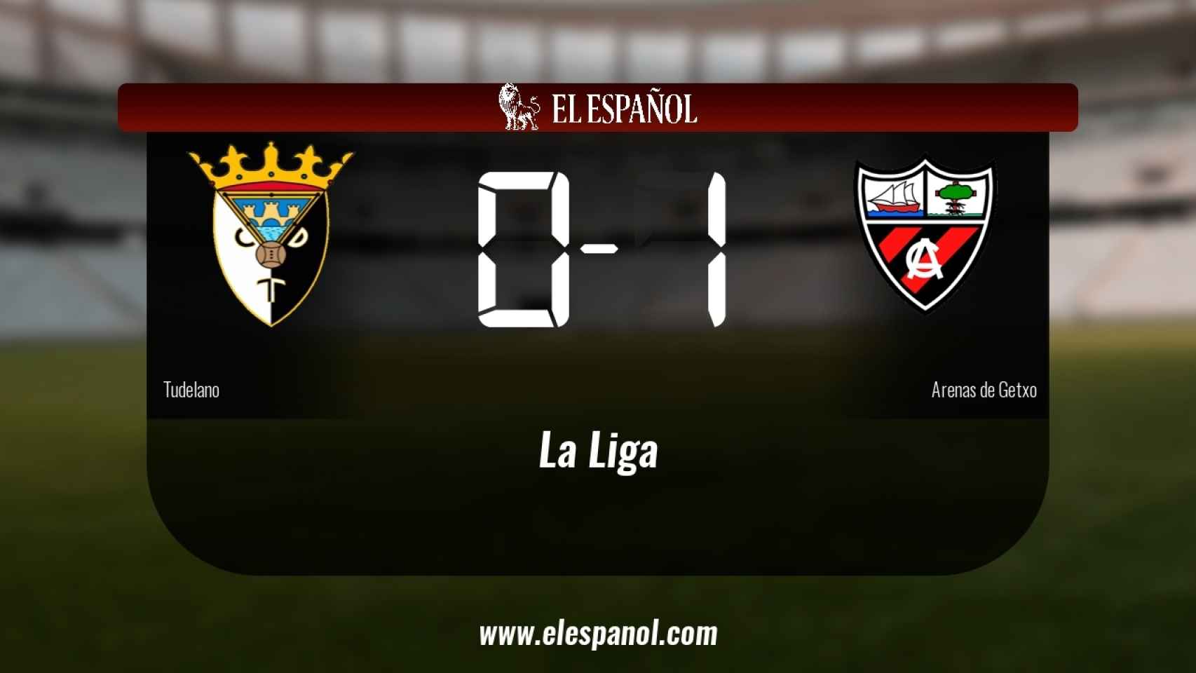 El Tudelano cae derrotado ante el Arenas de Getxo (0-1)