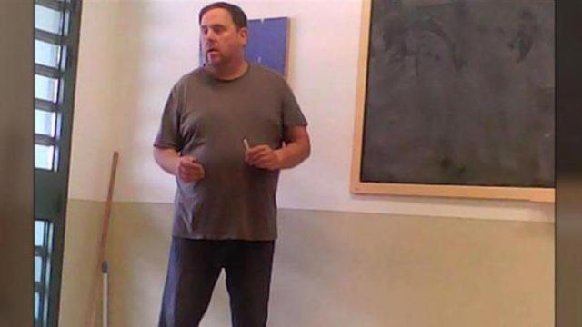 Imagen de archivo de Oriol Junqueras dando clase de Filosofía en la prisión de Estremera.