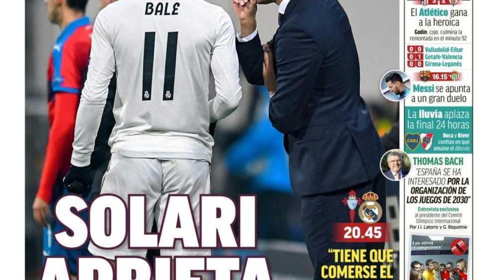 Portada del diario MARCA (11/11/2018).jpg