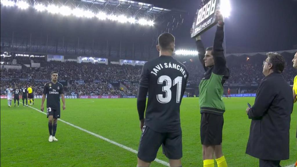 Javi Sánchez sustituye a Reguilón