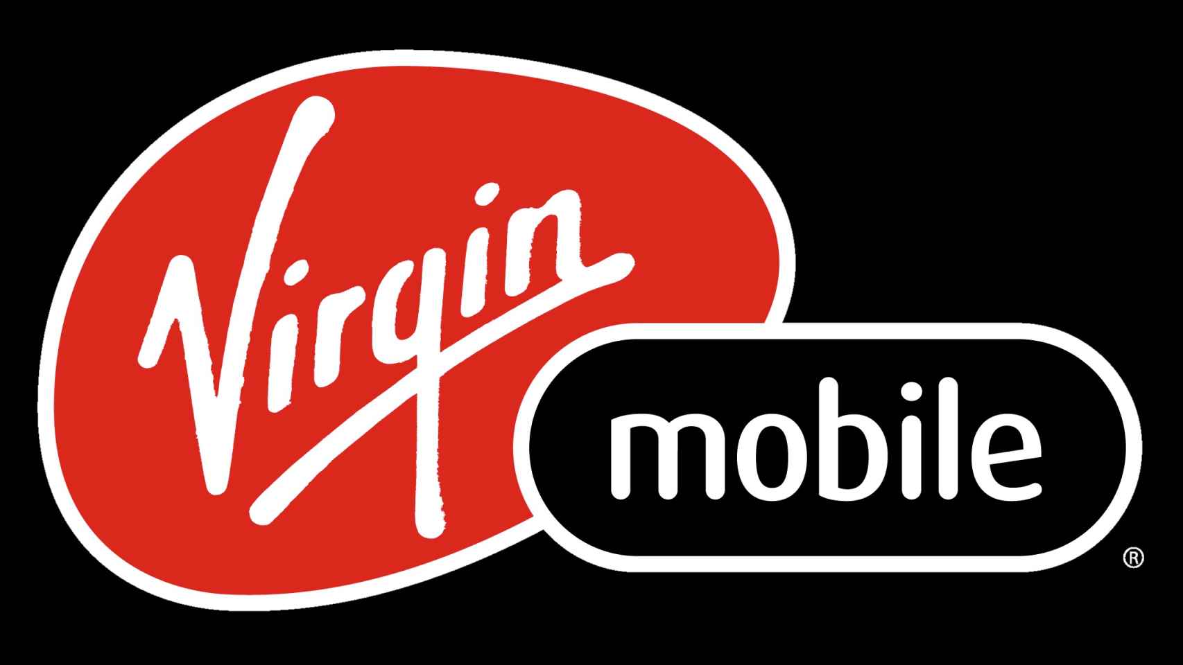 Logotipo de Virgin, la teleoperadora británica del magnate Richard Branson.