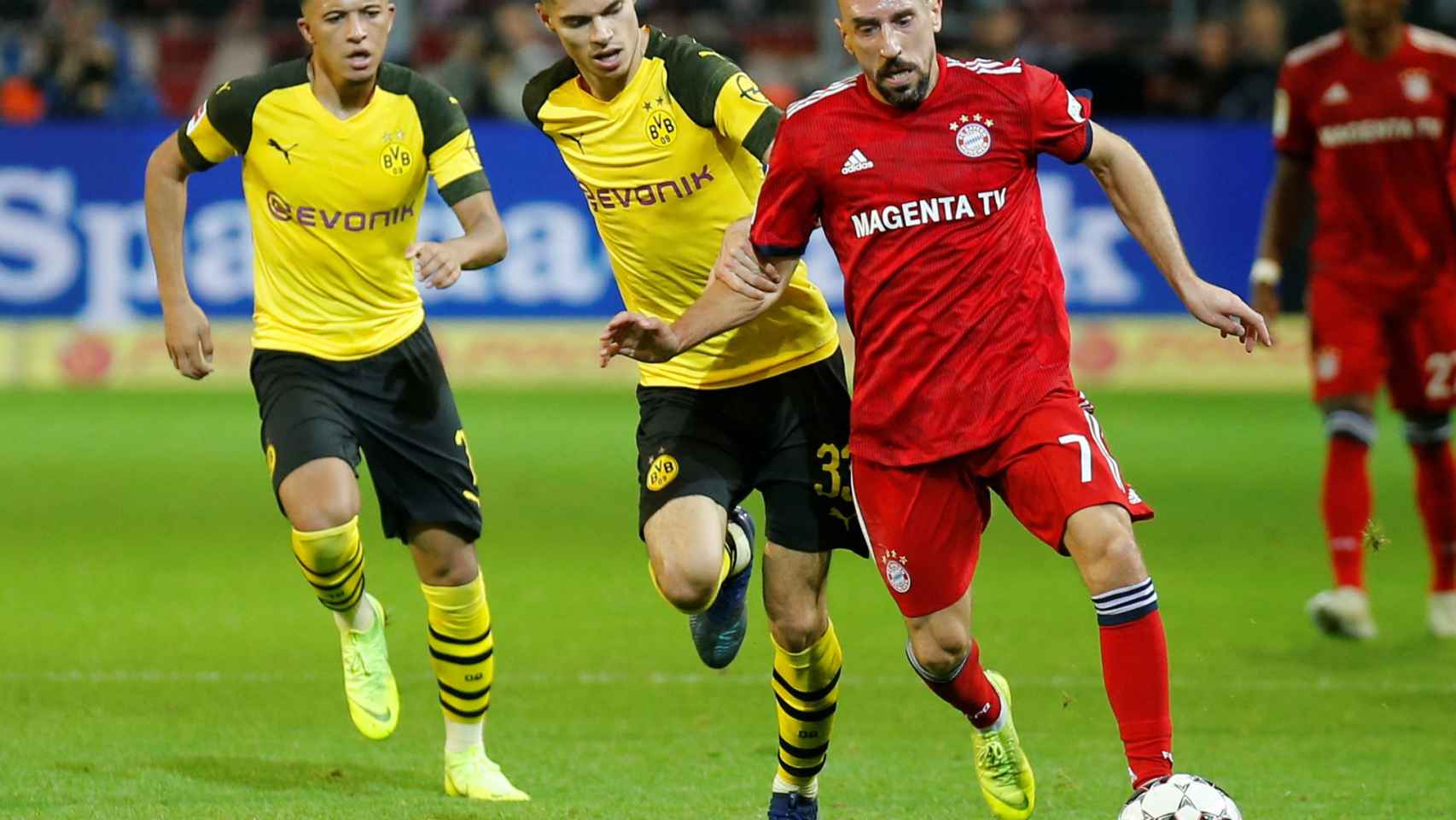 Ribery ante el Dortmund