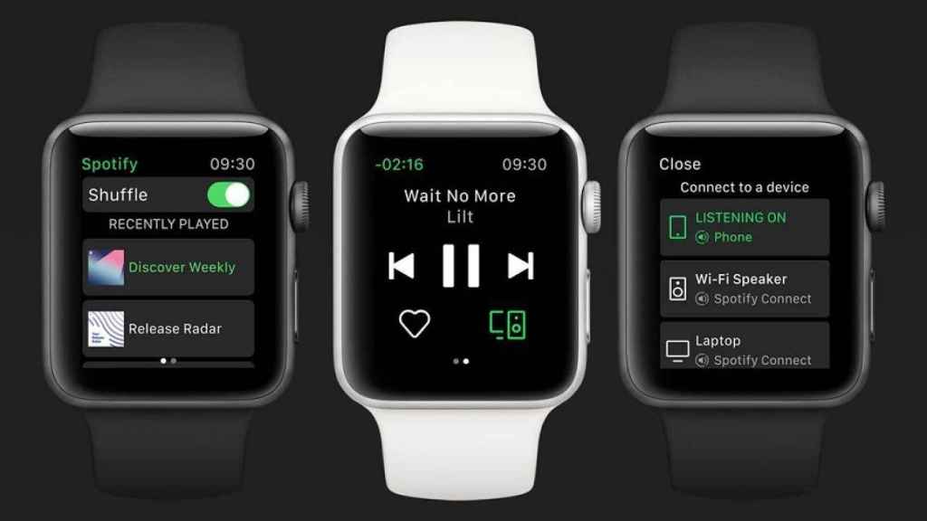 Musik ke Apple Watch