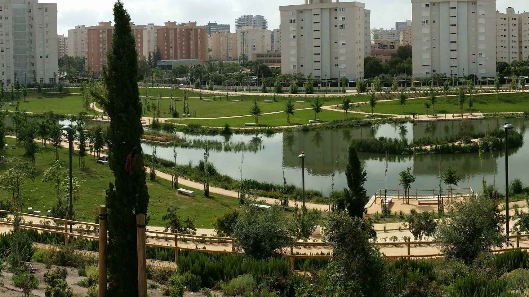 Parque Urbano inundable La Marjal, en Alicante