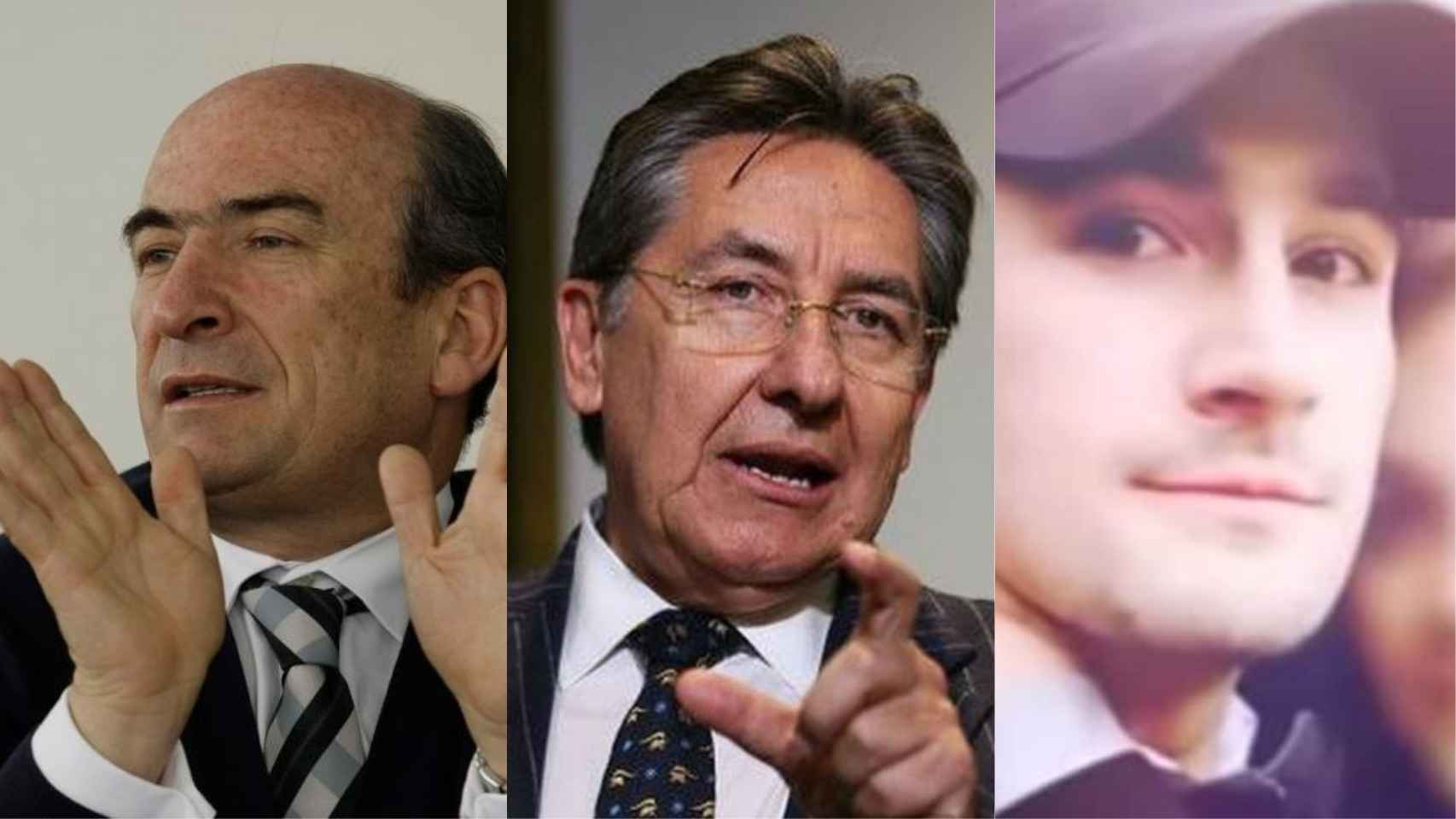 Jorge Enrique Pizano, Néstor Humberto Martínez Neira y Alejandro Pizano
