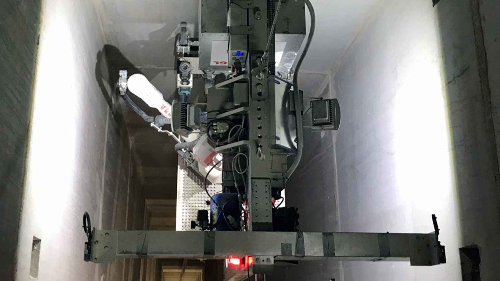 Rise es el sistema creado por Schindler para instalar de forma robotizada sus ascensores.
