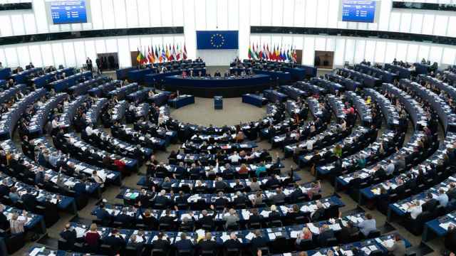 Una sesión de votación del Europarlamento.