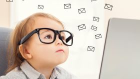 Cómo comunicarte con tu bebé usando con un email