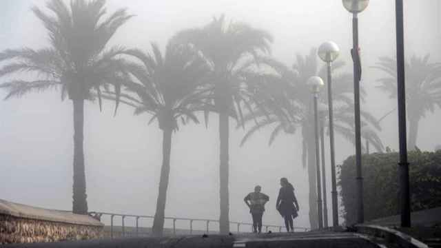 Niebla matinal en Menorca.
