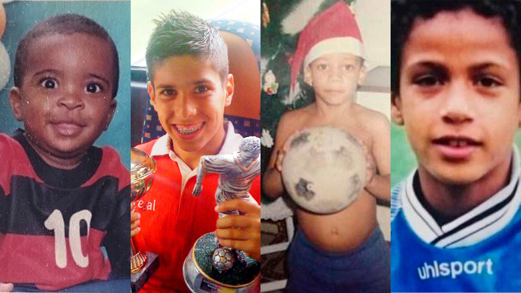 Así eran los jugadores del Real Madrid cuando eran niños